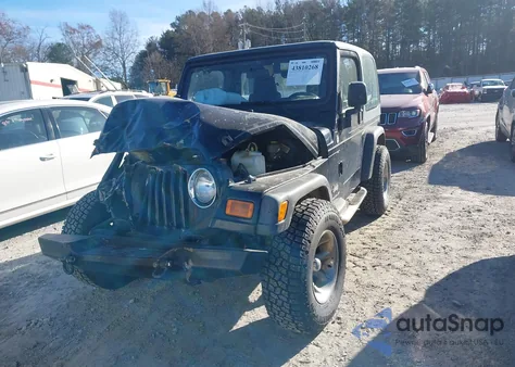 2006 Jeep Wrangler Se из США, поврежденный, VIN 1J4FA29166P754089